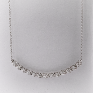 White Gold Pendent with 0.32 ct Natural Diamonds
